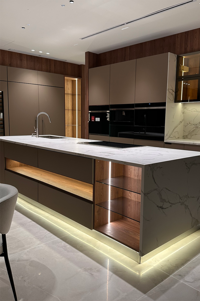 diseño cocina por MF Arquitectos