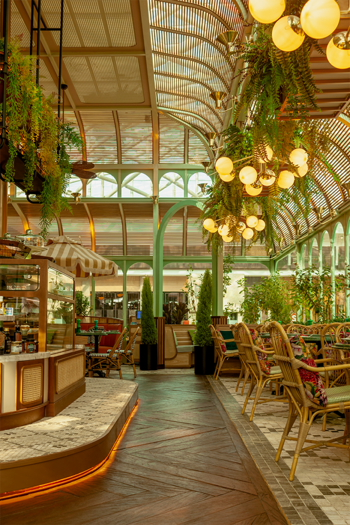 Diseño café Le Grand Garden, Bogotá