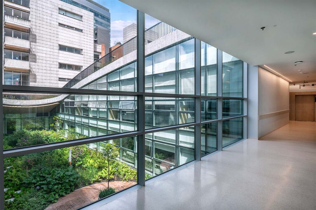 arquitectura nuevo edificio Fundación Santa Fe